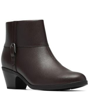 Clarks Emily2 Ankle Boot - Brown