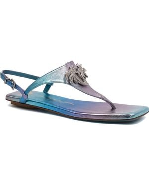 Valentina Rangoni Cleopatra Slingback Sandal - Blue