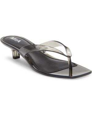 MIA Martinni Slide Sandal - Gray