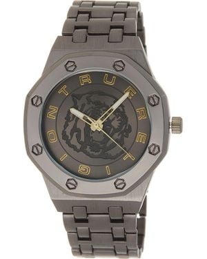 TRUE RELIGION Tiger Bracelet Watch, 42Mm - Gray