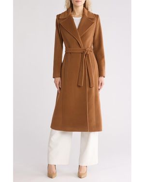 Fleurette camel coat best sale