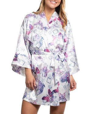 In Bloom Summer Robe - Blue