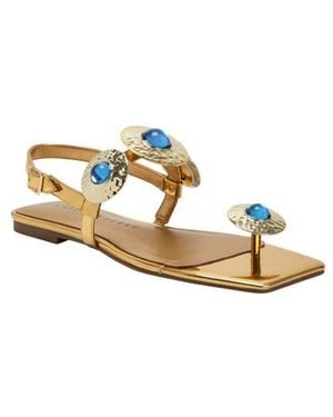 Katy Perry The Camie Stone Slingback Sandal - Metallic