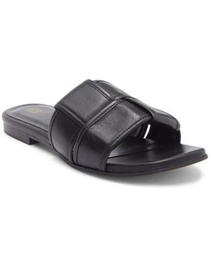Bruno Magli Nala Woven Slide Sandal - Gray