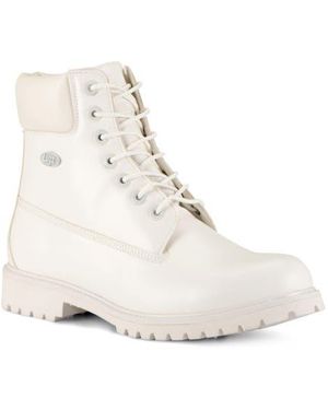 Lugz Convoy Lace-Up Boot - White