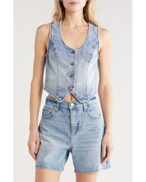 French Connection Denim Vest - Blue