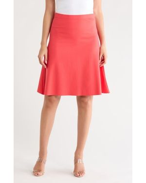 Go Couture Flared Midi Skirt