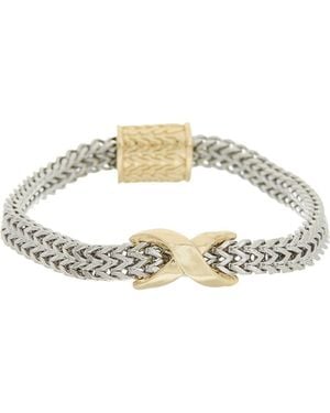 Juvell Woven Chain Bracelet - Metallic