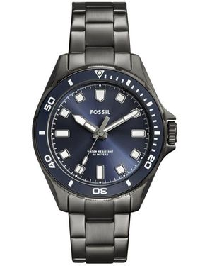 Fossil Dalton Three Hand Quartz Bracelet Watch, 42Mm - Black