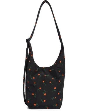 BAGGU Small Nylon Sling Bag - Black
