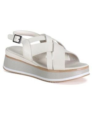 Diba True Pipp En Platform Sandal - White