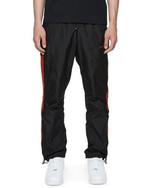 Purple Brand Colorblocked Nylon Pants - Black