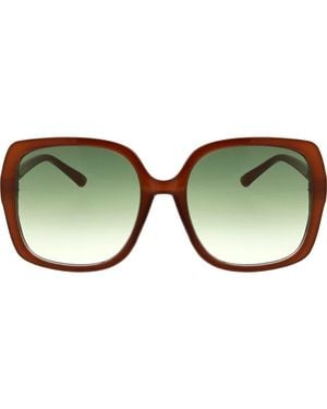 BCBGMAXAZRIA 54Mm Oversized Square Sunglasses - Green