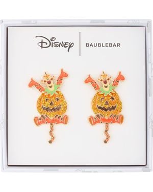 BaubleBar Disney Tiger Pumpkin Drop Earrings - White