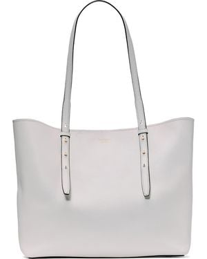 Kate Spade Do It All Fine Grain Leather Tote - Gray