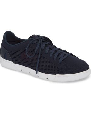 Swims Breeze Tennis Washable Knit Sneaker - Blue