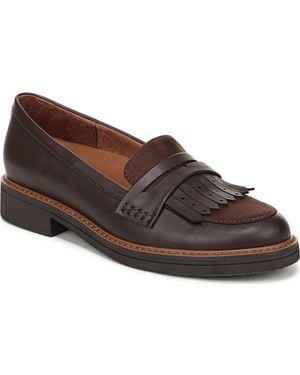 Naturalizer Pacey Kiltie Fringe Loafer - Brown