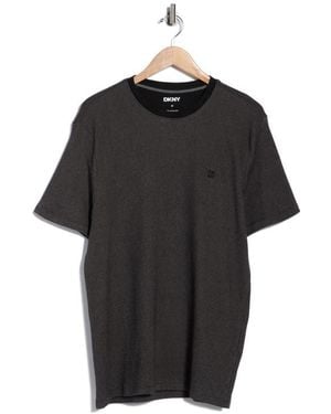DKNY Bram Knit T-Shirt - Black