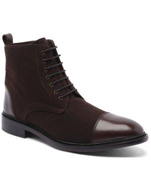 Anthony Veer Monroe Wool Boot - Black