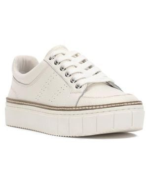 Vince Camuto Randay Leather Platform Sneaker - White