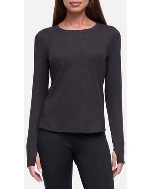 Balance Collection Dana Long Sleeve Top - Black