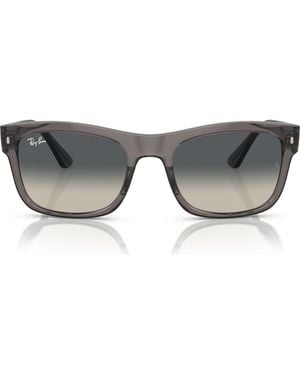 Ray-Ban 56Mm Gradient Square Sunglasses - Gray