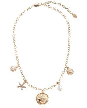 Ettika Coastal Charm Necklace - White