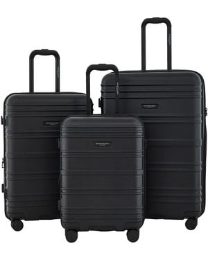 Scotch & Soda Rotterdam 3-Piece Luggage Set - Black