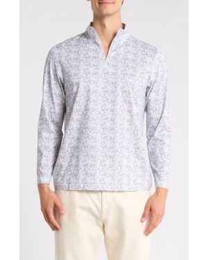 Bugatchi Long Sleeve Knit Sweatshirt - Blue