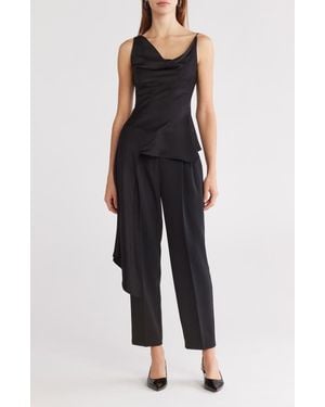 Jonathan Simkhai Ronnie Asymmetric Tank - Black