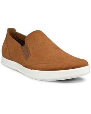 Ecco Travel Slip-On - Brown