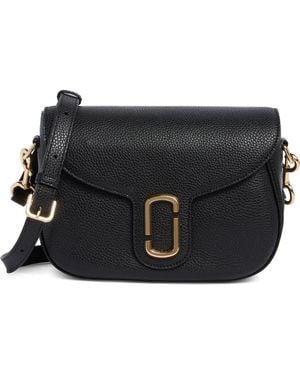 Marc Jacobs The Large Leather Saddle Bag - Black