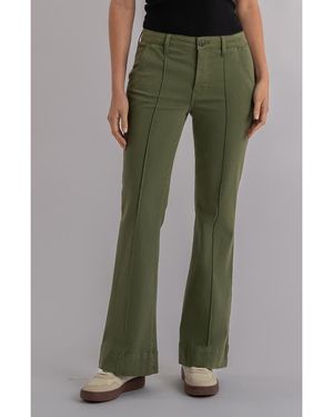 Kut From The Kloth Stella High Waist Flare Pants - Green