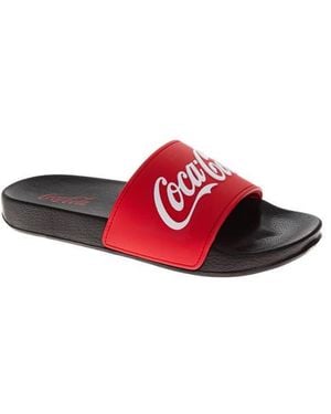 Coca Cola Coca-Cola Slide Sandal - Red