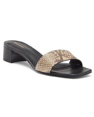 Reformation Mandy Minimal Block Heel Sandal - Multicolor