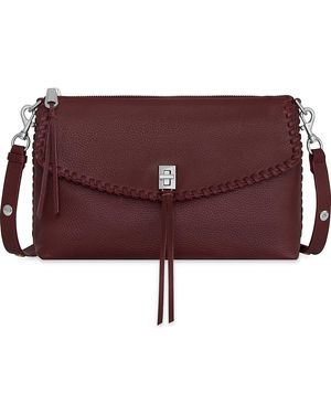 Rebecca Minkoff Darren Whipstitch Shoulder Bag - Red