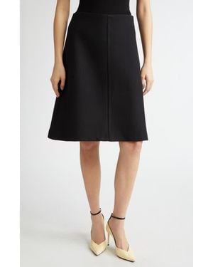 BITE STUDIOS A-Line Organic Wool Skirt - Black