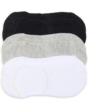 Vince Camuto 6-Pack Sneaker Liner Socks - Black