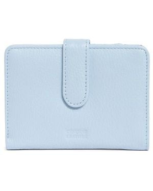 MUNDI SMALL LEATHER GOODS Campbell Leather Wallet - Blue