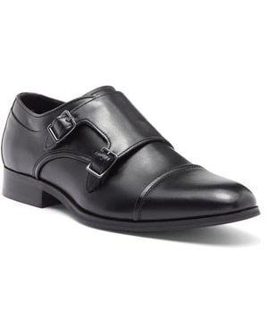 Abound Connor Double Monk Strap Shoe - Brown
