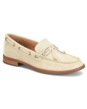 Børn Callie Boat Shoe - Natural