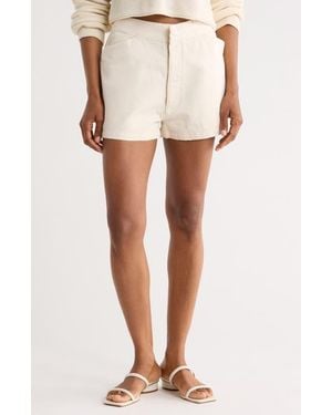 R13 Lace Back Sailor Shorts - Natural