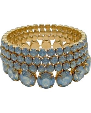 MacRae & Co Maxi Crystal Stretch Bracelet - Multicolor