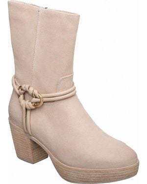 Antelope Eden Block Heel Platform Boot - Brown