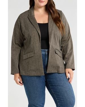 Wit & Wisdom Open Front Blazer - Black