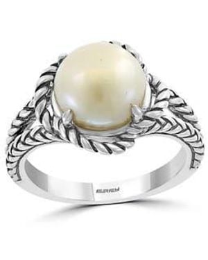 Effy Sterling Freshwater Pearl Ring - White
