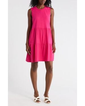 hot pink sparkly short dress Hot Pink Sequin Lace Strapless Short Dress with Detachable Sleeves – Modsele main image 0