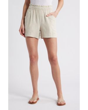 Wit & Wisdom Skyrise Patch Pocket Shorts - Natural