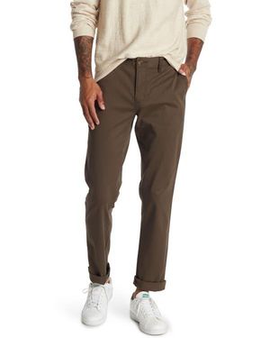 14th & Union The Wallin Stretch Twill Trim Fit Chino Pants - Multicolor