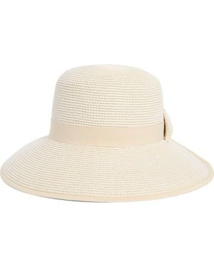 Nine West Wide Brim Framer Hat - Natural